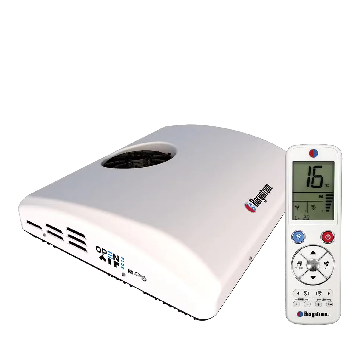 BERGSTROM OpenAir Plus 12V Dachklimaanlage Full Inverter inkl. Einbau